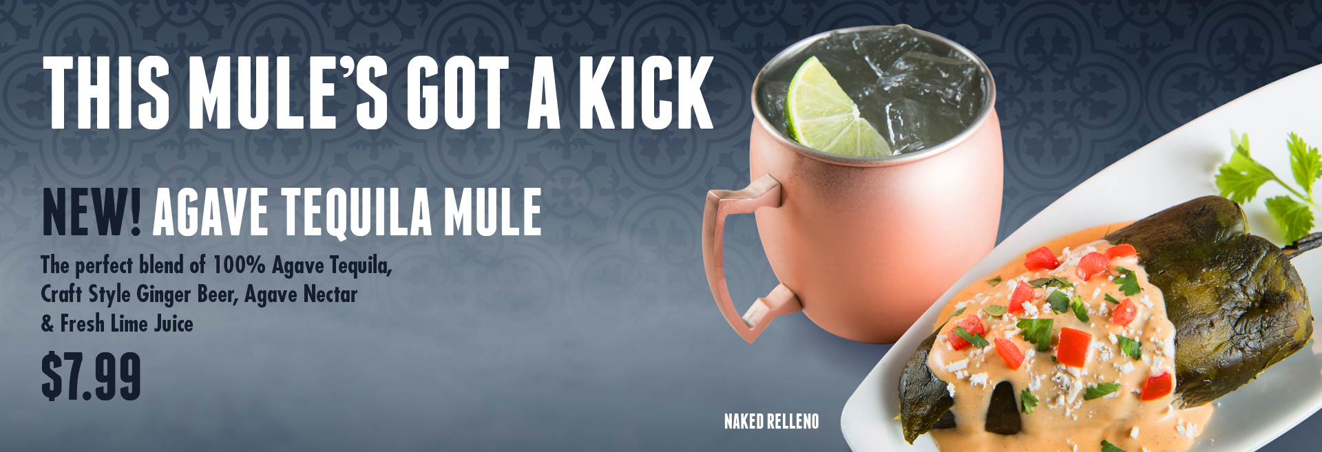 Miguel's Restaurant Agave Tequila Mule Drink Specials