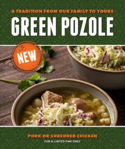 Green Pozole at Miguel's Restaurant