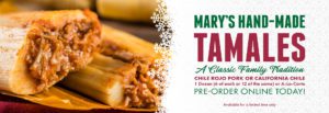 Mary's Handmade Tamales, a Family Holiday Tradition from Miguel's Restaurant
