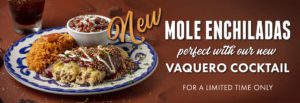 New Mole Enchiladas at Miguel's Restaurant for a Limited Time Only!