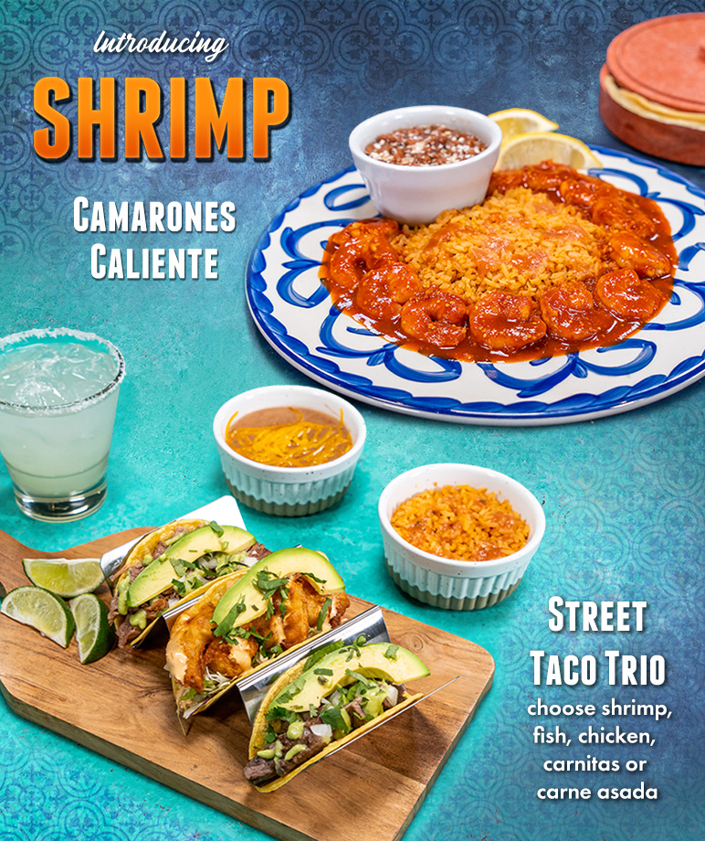 Introducing Shrimp Street Tacos with our Taco Trio! Miguel's Restaurant